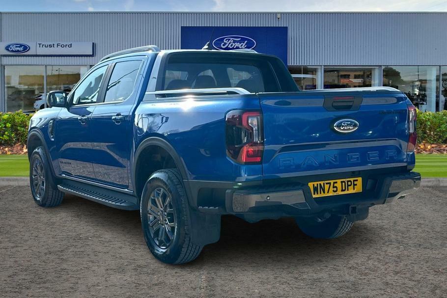 Ford Ranger Wildtrak 2.0 Ecoblue 205Ps 4X4 Double Cab Pic WN75DPF Blue #2