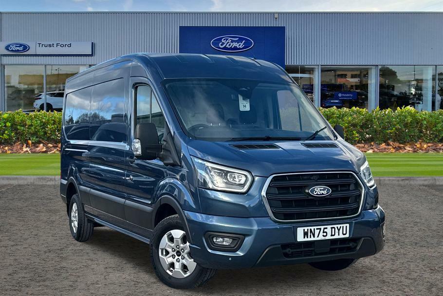 Ford Transit Custom 350 Limited L3 H2 Lwb Medium Roof Fwd 2.0 Eco Blue