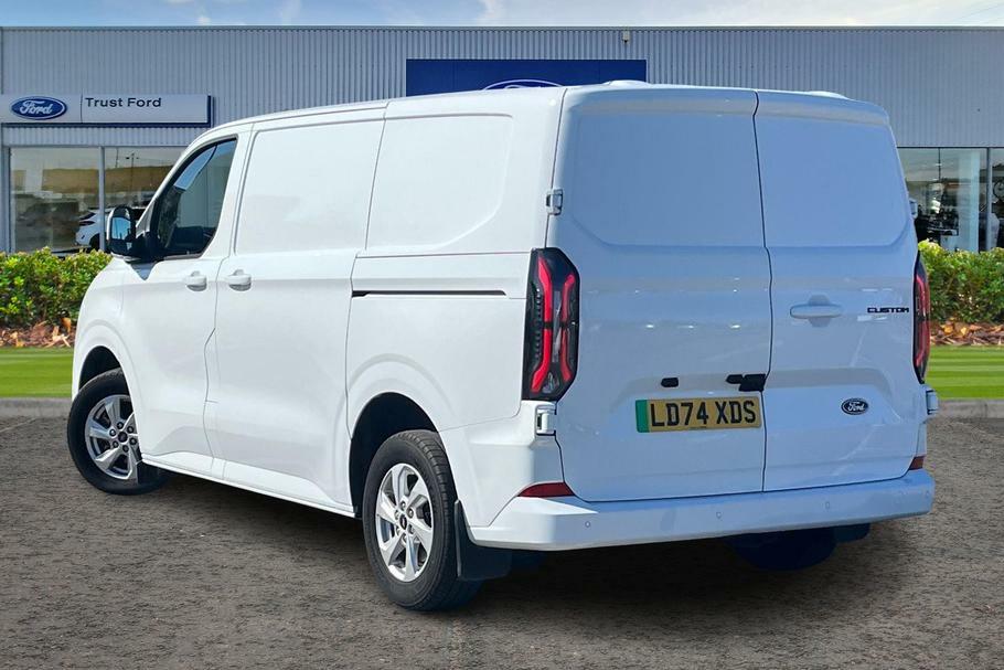 Ford Transit Custom 320 Limited L1 Swb Rwd 100Kw 65Kwh Low Roof LD74XDS White #2