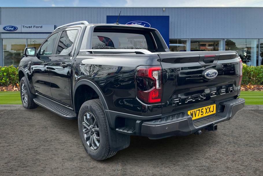 Ford Ranger Wildtrak 2.0 Ecoblue 205Ps 4X4 Double Cab Pic WV75XXJ Black #2