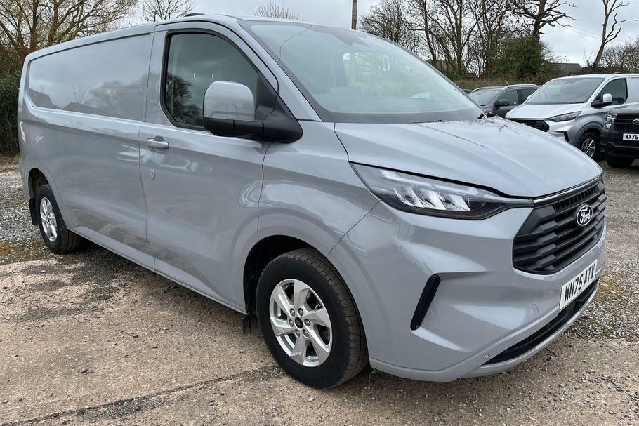 Ford Transit Custom 280 Limited L2 Lwb Fwd 2.0 Ecoblue 136Ps Low Grey