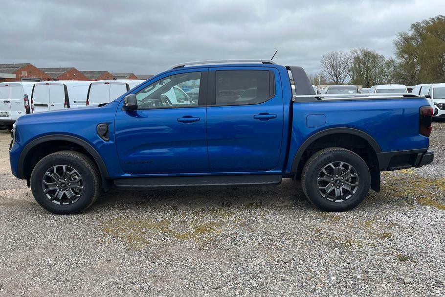 Ford Ranger Wildtrak 2.0 Ecoblue 205Ps 4X4 Double Cab Pic WV75XVZ Blue #5