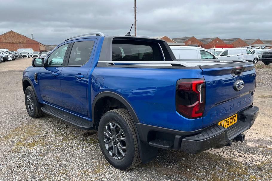 Ford Ranger Wildtrak 2.0 Ecoblue 205Ps 4X4 Double Cab Pic WV75XVZ Blue #2