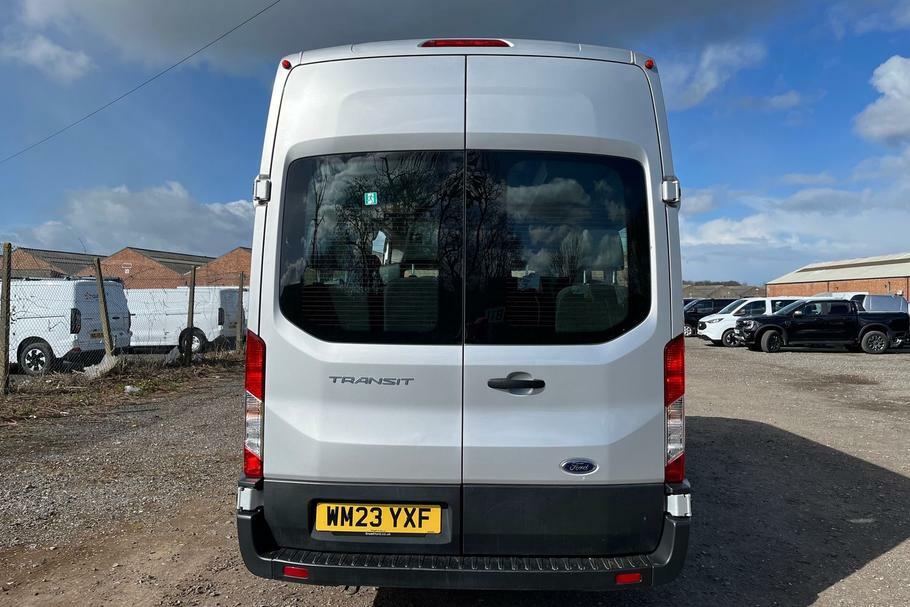 Ford Transit Custom 460 Leader L4 H3 Elwb High Roof 17 Seat Minib Silver #6