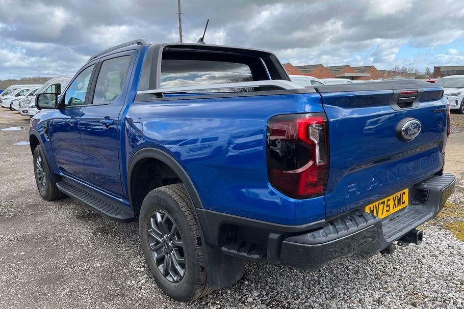 Ford Ranger Wildtrak 2.0 Ecoblue 205Ps 4X4 Double Cab Pic WV75XWC Blue #2