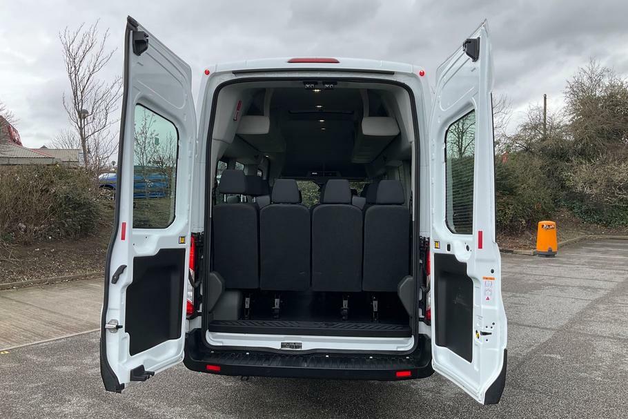 Ford Transit Custom 460 Leader L4 H3 Elwb High Roof 17 Seat Minib WR72CVM White #6