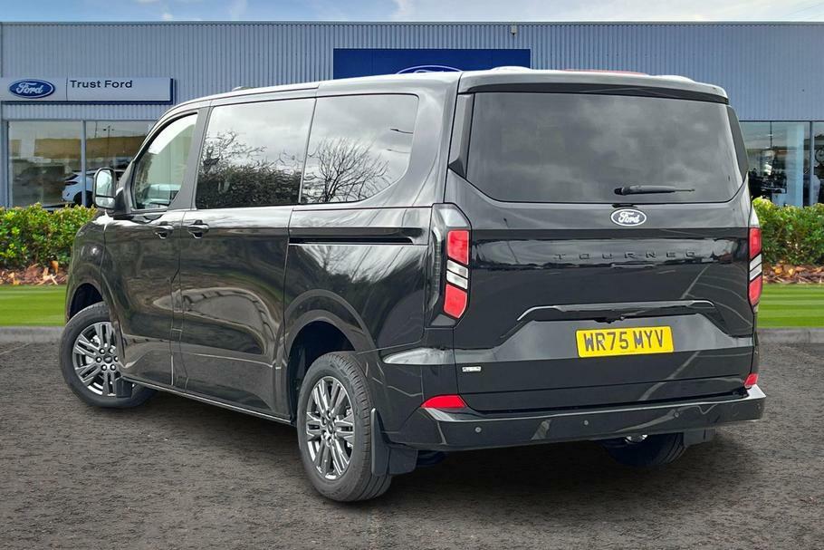 Ford Tourneo Custom 340 Titanium L1 Swb 8 Seat Minibus Fwd 2.5 Ph Black #2