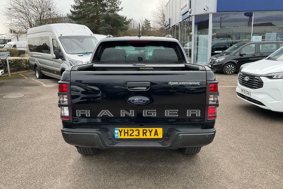 Ford Ranger Wildtrak 2.0 Ecoblue 213Ps 4X4 Double Cab Pic YH23RYA Black #6