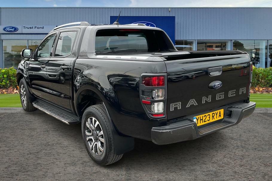 Ford Ranger Wildtrak 2.0 Ecoblue 213Ps 4X4 Double Cab Pic YH23RYA Black #2