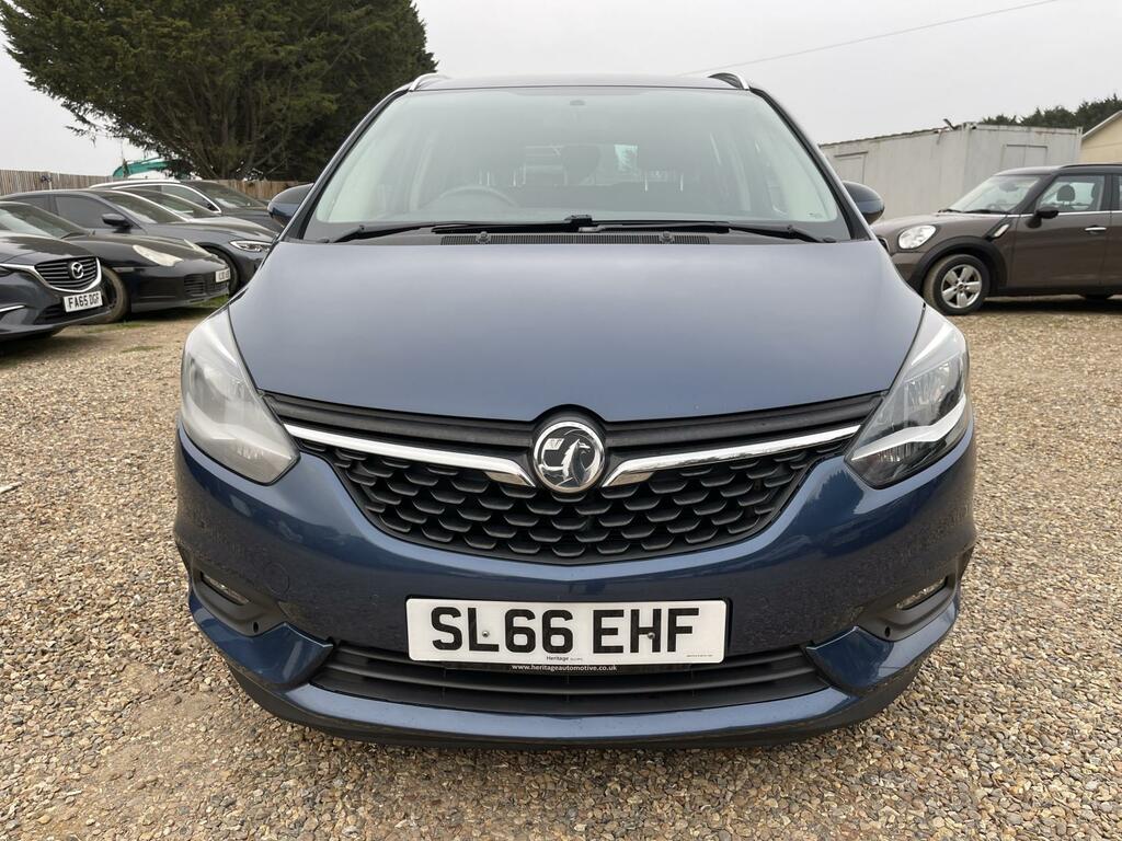 Vauxhall Zafira Tourer 1.4I Turbo Energy Mpv Euro 6 14 SL66EHF Blue #4