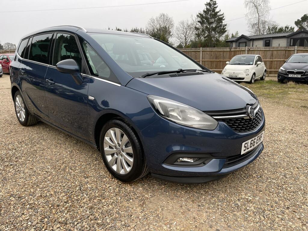 Vauxhall Zafira Tourer 1.4I Turbo Energy Mpv Euro 6 14 SL66EHF Blue #6