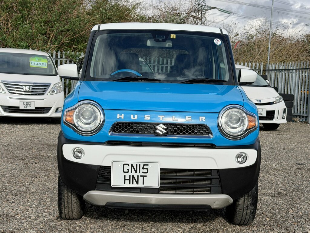 Suzuki Hustler Turbo G 660Cc Kei Car Mr31s Summer Blue Hatch Blue #2