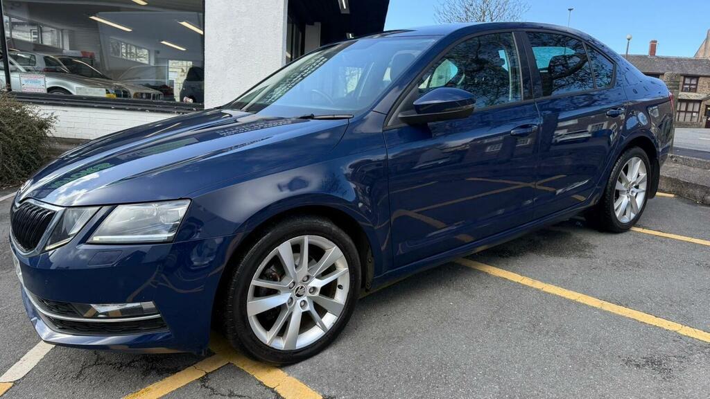 Skoda Octavia Hatchback 2.0 Tdi Se L Euro 6 Ss 201717 FA17DYF Blue #3