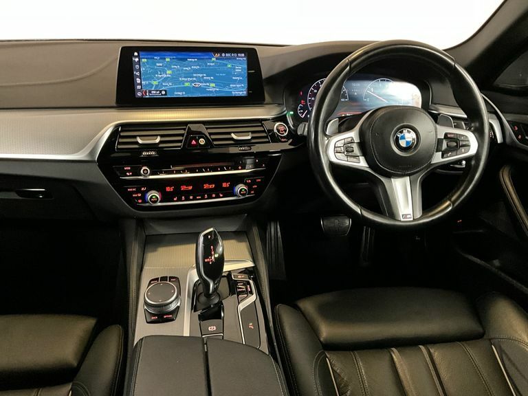 BMW 5 Series 530D Xdrive M Sport 20 Alloys, Full Lea WD19VAX Grey #5