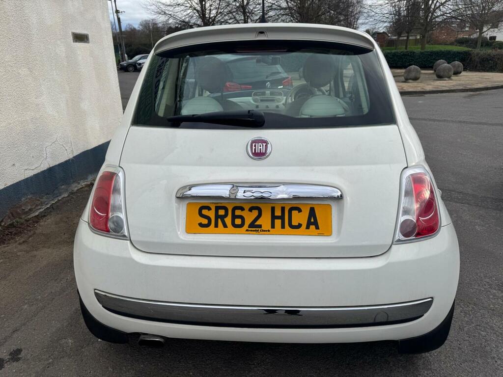 Fiat 500 Hatchback 1.2 Lounge Euro 4 201262 SR62HCA White #6