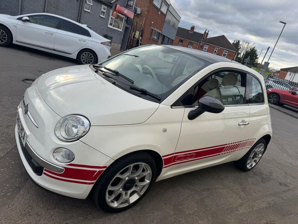 Fiat 500 Hatchback 1.2 Lounge Euro 4 201262 SR62HCA White #3