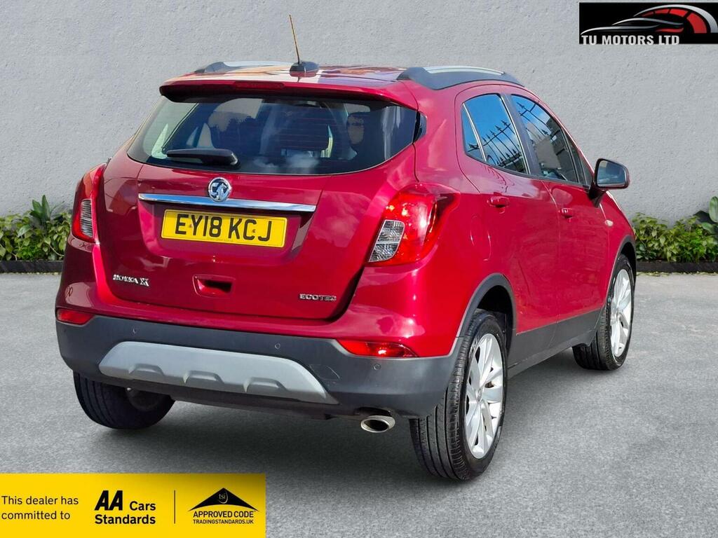 Vauxhall Mokka X Suv 1.4I Turbo Ecotec Design Nav Euro 6 Ss EY18KCJ Red #6