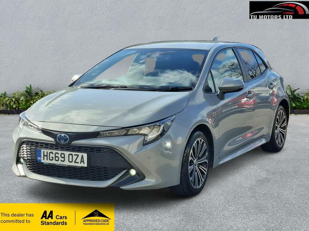 Toyota Corolla Hatchback 1.8 Vvt-h Design Cvt Euro 6 Ss 2 HG69OZA Grey #4
