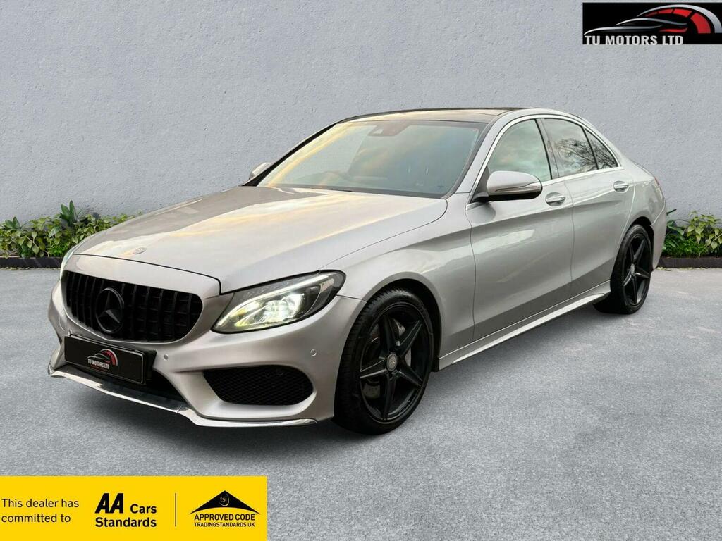 Mercedes-Benz C Class Saloon 2.1 C250d Amg Line Premium Plus G-tronic LS15OGT Silver #4