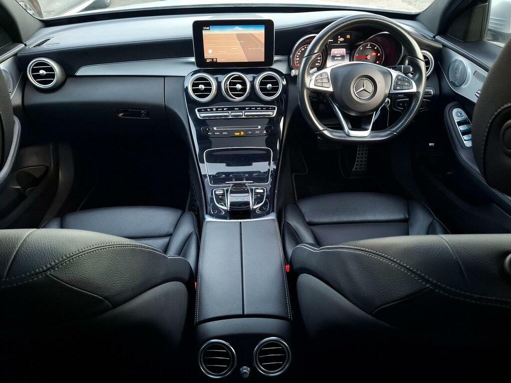 Mercedes-Benz C Class Saloon 2.1 C250d Amg Line Premium Plus G-tronic LS15OGT Silver #3