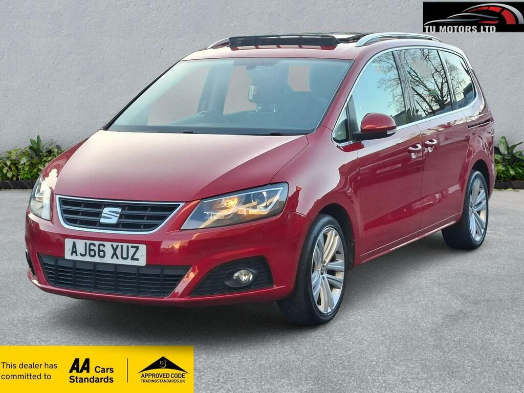 Seat Alhambra Mpv 2.0 Tdi Se Lux Dsg Euro 6 Ss 201666 Red #4
