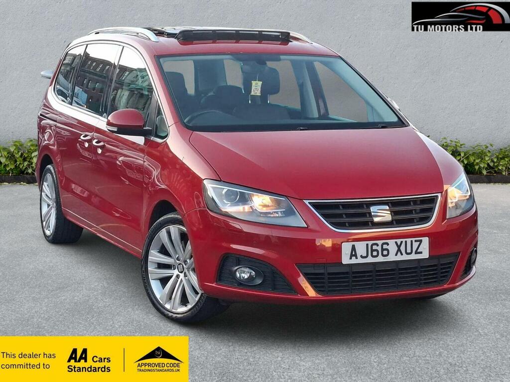 Seat Alhambra Mpv 2.0 Tdi Se Lux Dsg Euro 6 Ss 201666 Red