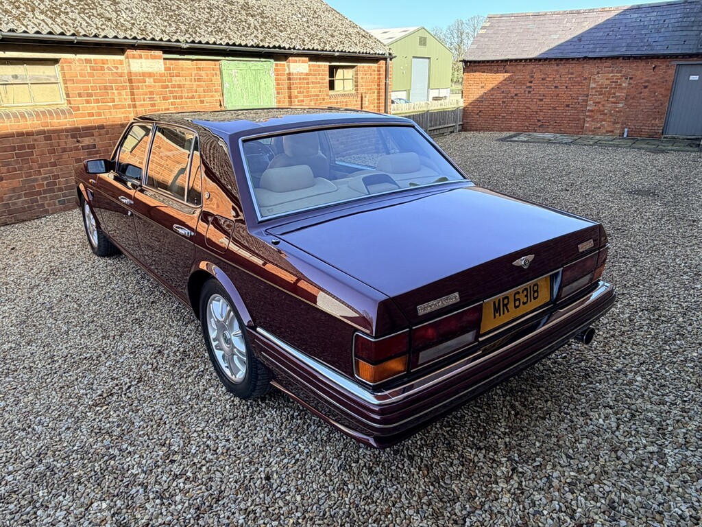 Bentley Brooklands R Blue #12
