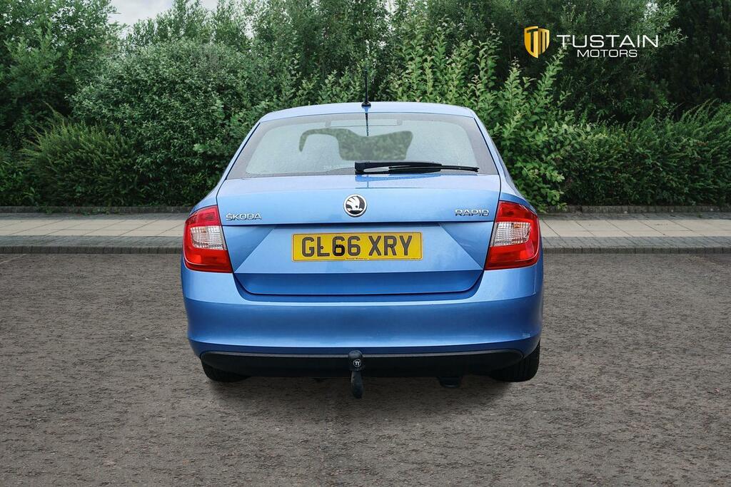Skoda Rapid 1.2 Tsi 105 Greentech Elegance Blue #3