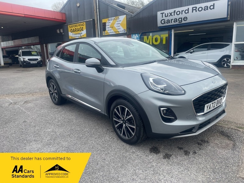 Ford Puma Titanium Silver