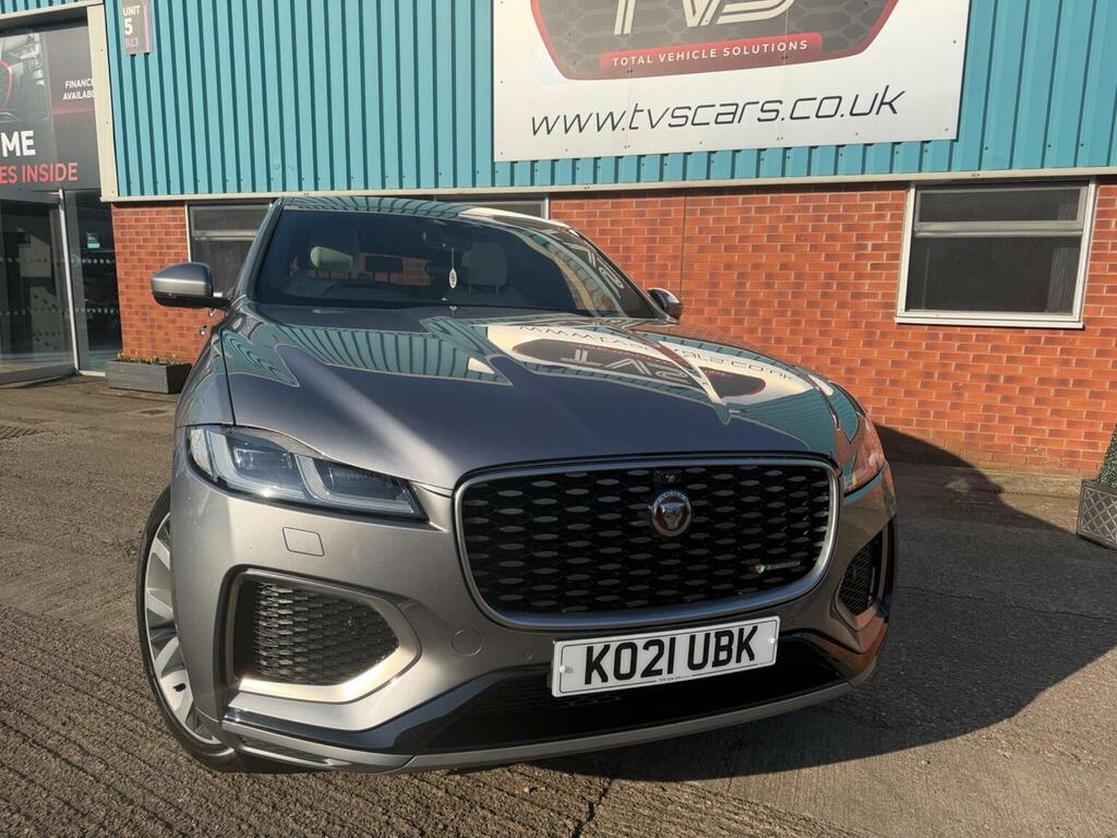 Jaguar F-Pace Suv 2.0 D200 Mhev R-dynamic Hse Awd Euro 6 S KO21UBK Grey #3