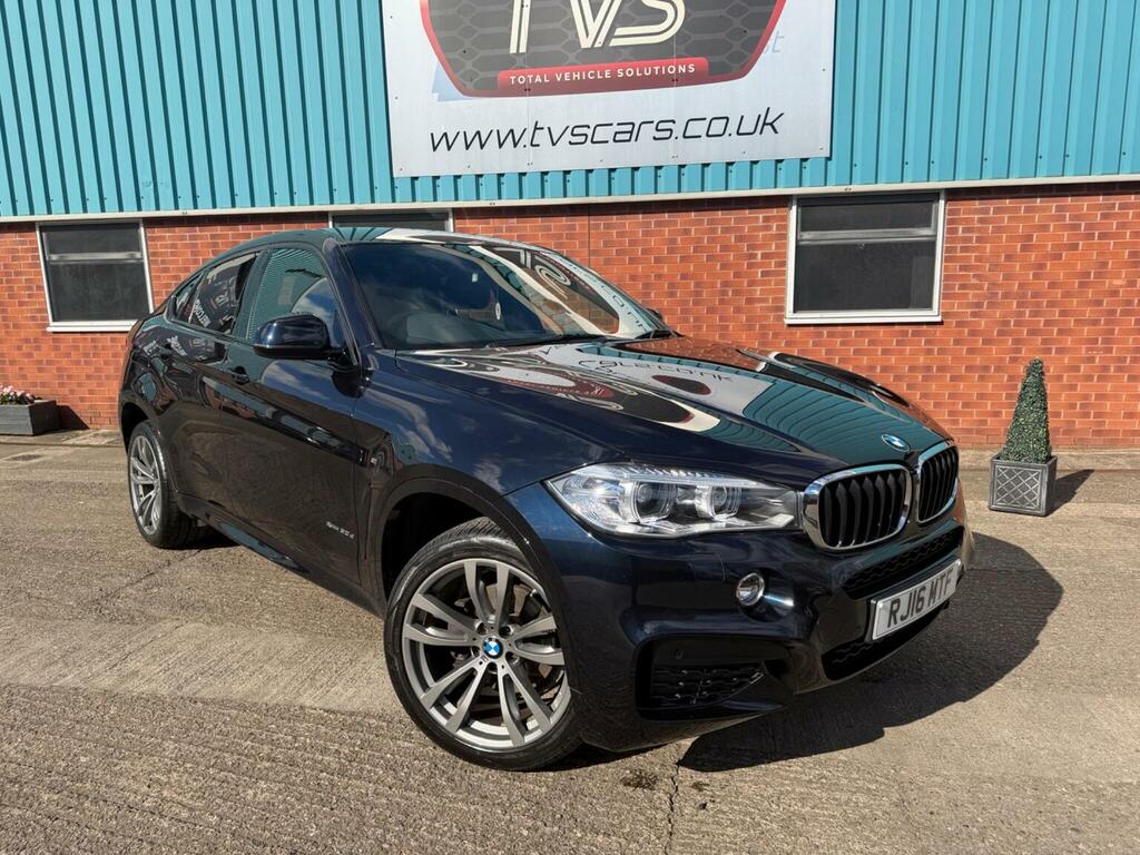BMW X6 Suv 3.0 30D M Sport Xdrive Euro 6 Ss RJ16MTF Black #2