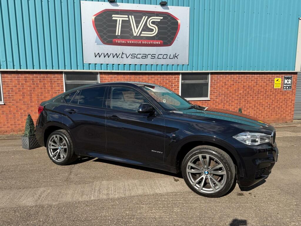BMW X6 Suv 3.0 30D M Sport Xdrive Euro 6 Ss RJ16MTF Black #4