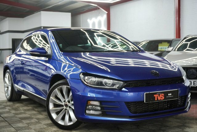Volkswagen Scirocco 2.0 Tdi Bluemotion Tech Gt Hatchback Ma Blue
