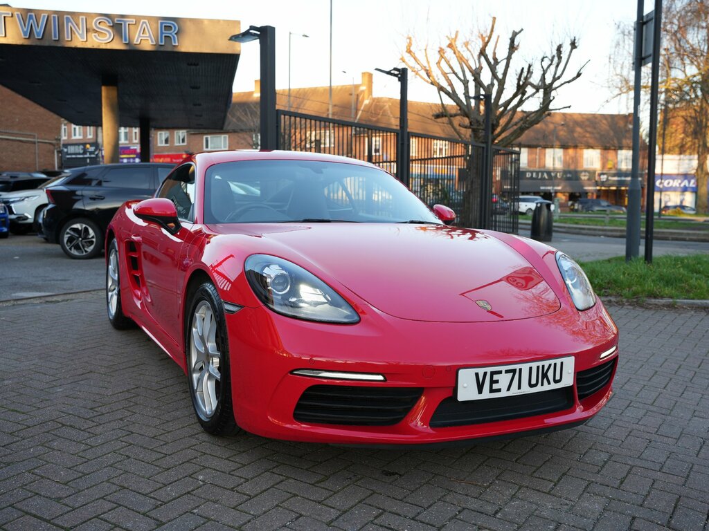 Porsche 718 Cayman 2.0T Coupe Gpf Pdk Euro 6 Ss 300 Ps Red