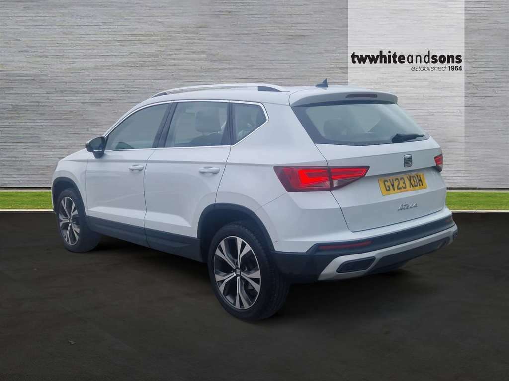 Seat Ateca Se Tech Ecomotive Tsi GV23XDH White #5