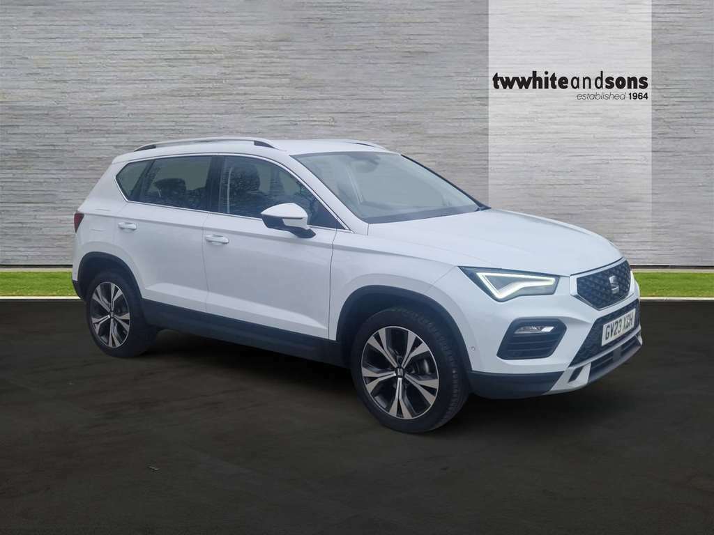 Seat Ateca Se Tech Ecomotive Tsi GV23XDH White #3
