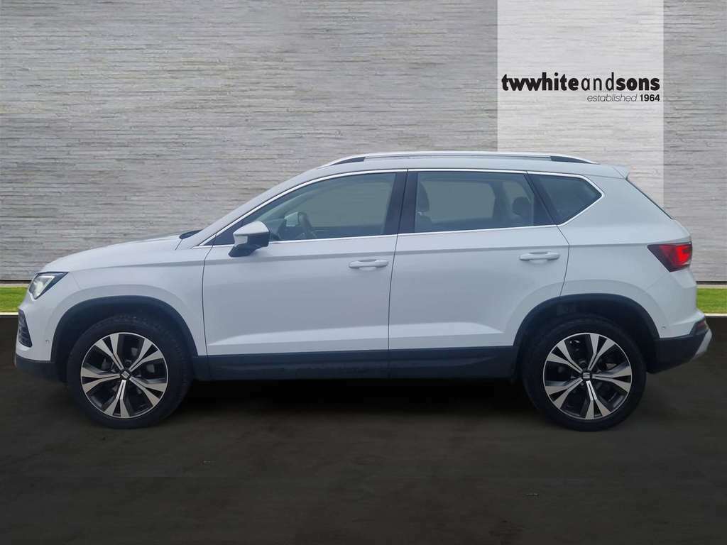 Seat Ateca Se Tech Ecomotive Tsi GV23XDH White #4