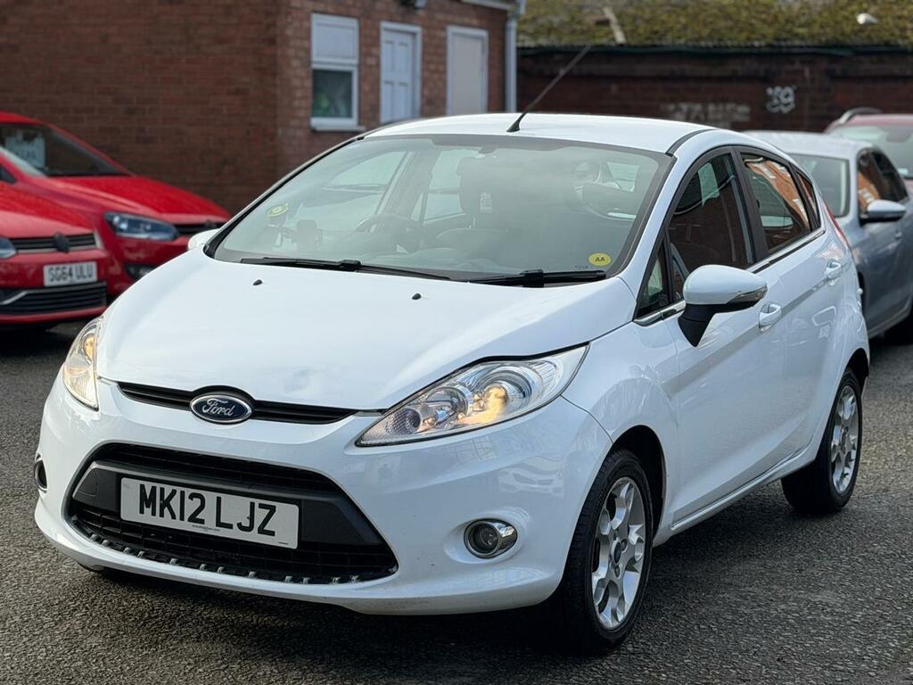 Ford Fiesta 1.25 Zetec MK12LJZ White #4