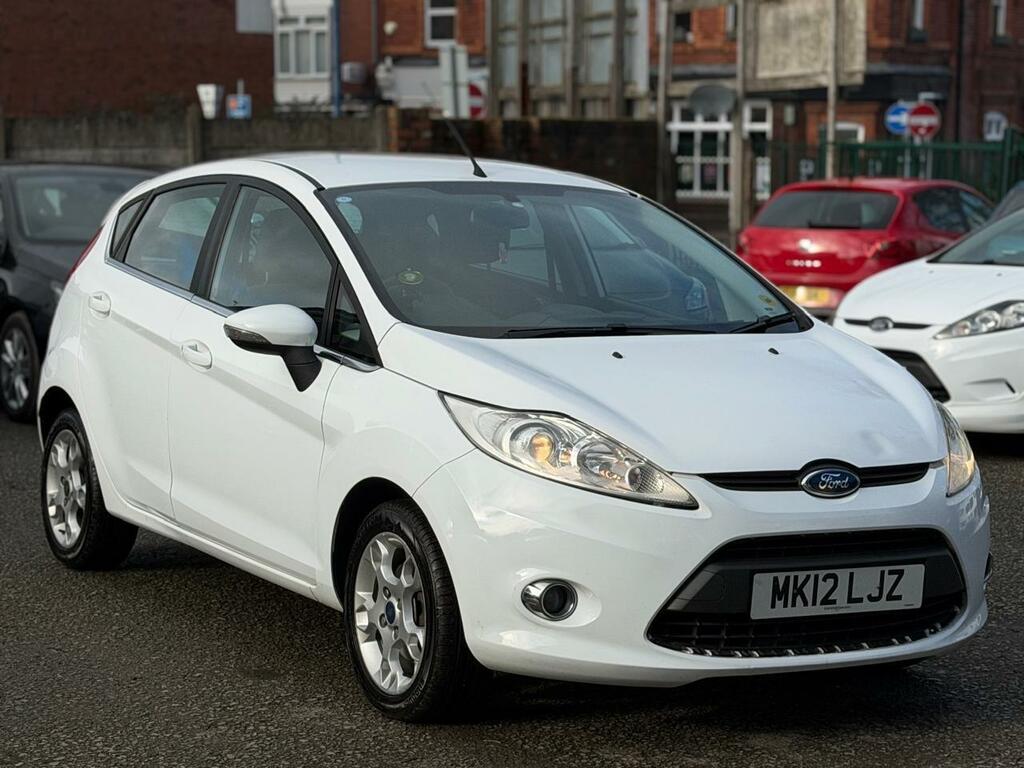 Ford Fiesta 1.25 Zetec MK12LJZ White #5