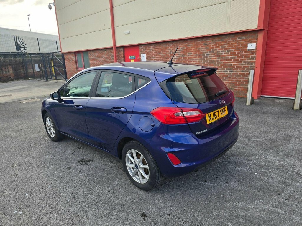 Ford Fiesta Hatchback NJ67XNF Blue #6