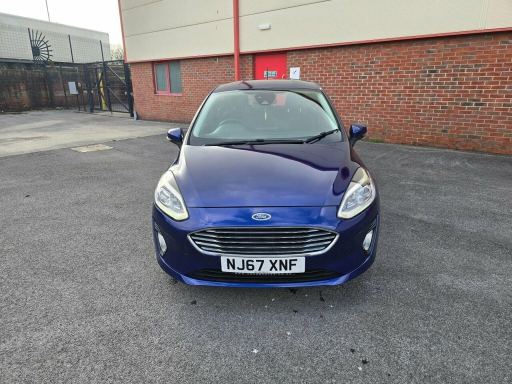 Ford Fiesta Hatchback NJ67XNF Blue #4