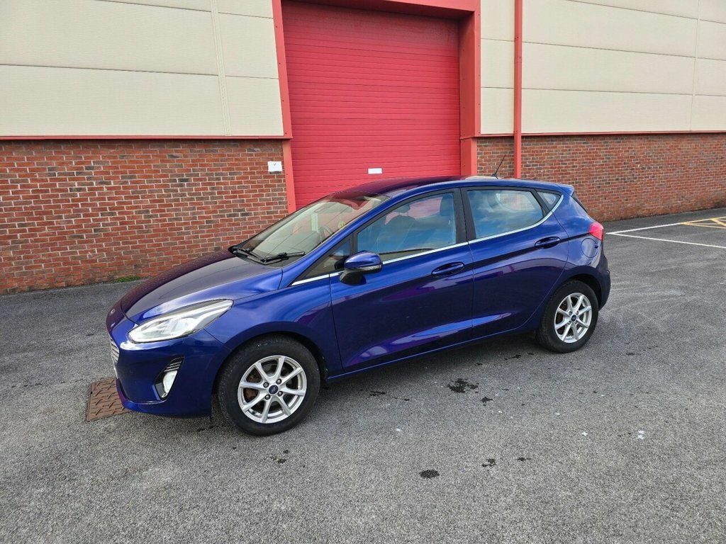 Ford Fiesta Hatchback NJ67XNF Blue #5