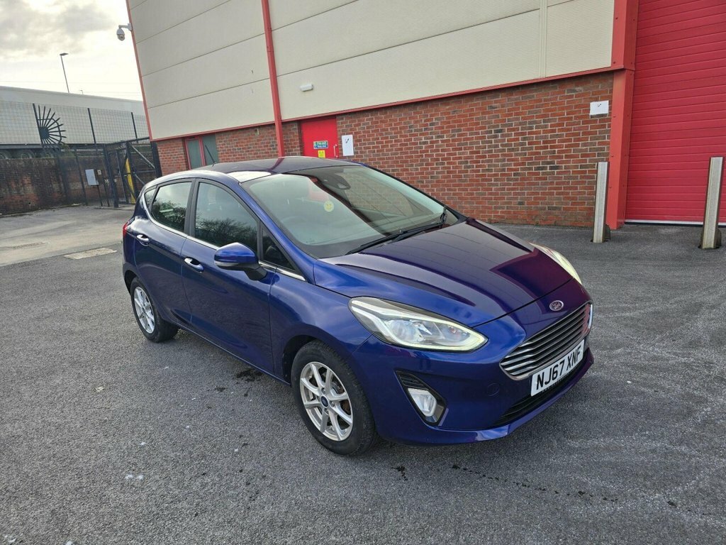 Ford Fiesta Hatchback NJ67XNF Blue #2