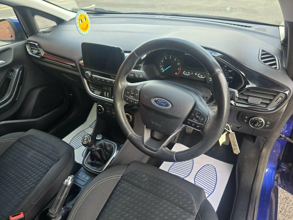 Ford Fiesta Hatchback NJ67XNF Blue #3
