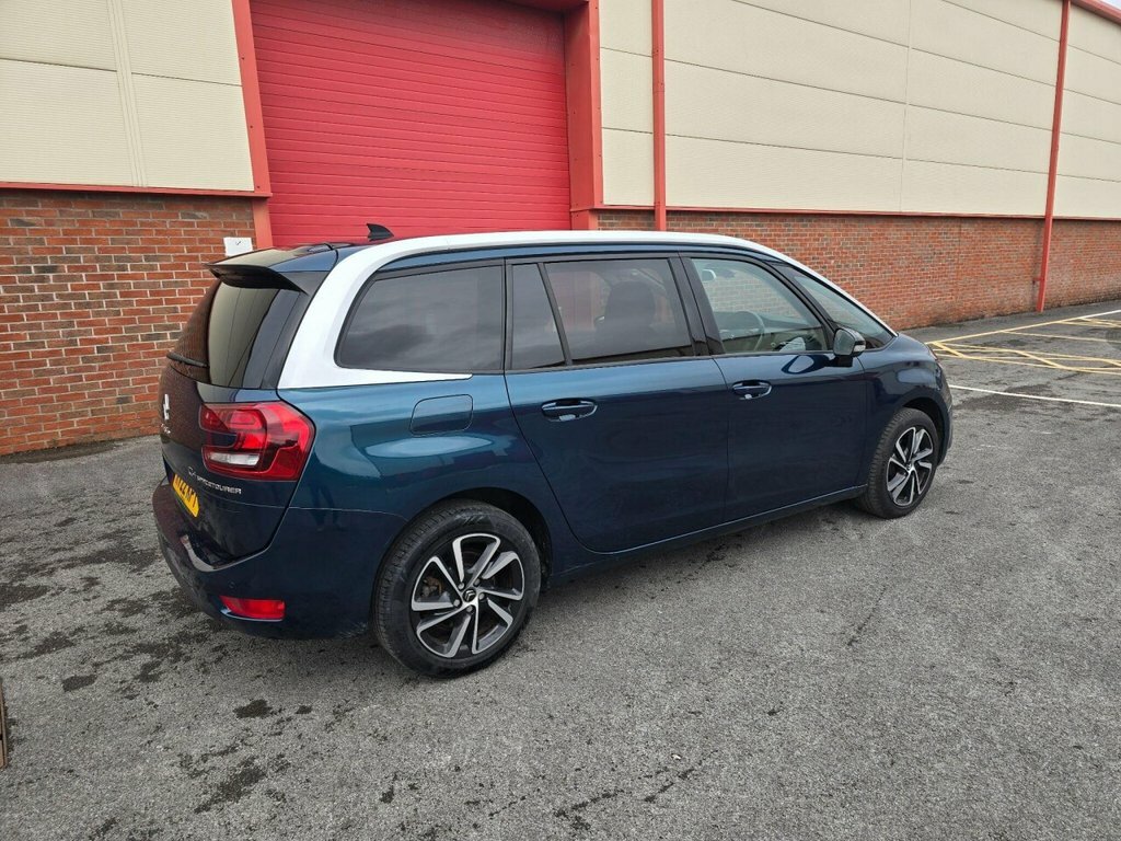 Citroen Grand C4 SpaceTourer Mpv KV22KPY Blue #4