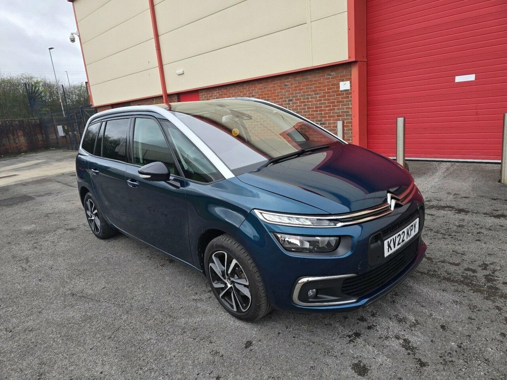 Citroen Grand C4 SpaceTourer Mpv KV22KPY Blue #2