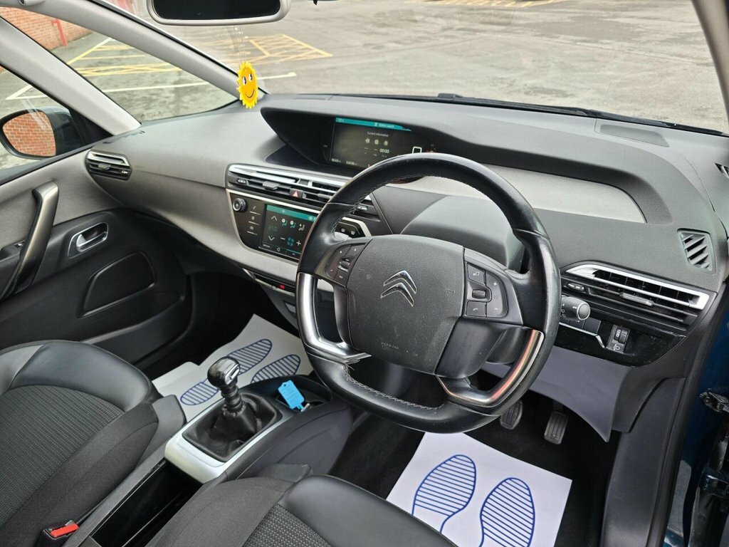 Citroen Grand C4 SpaceTourer Mpv KV22KPY Blue #3