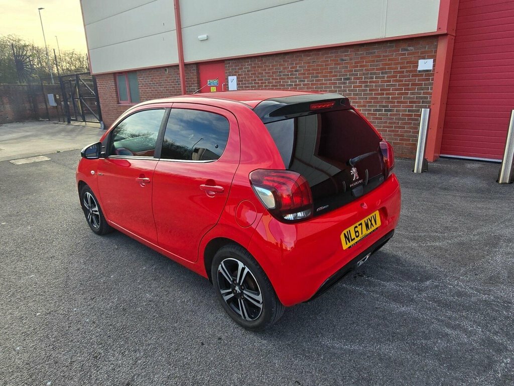 Peugeot 108 Hatchback NL67WXV Red #6