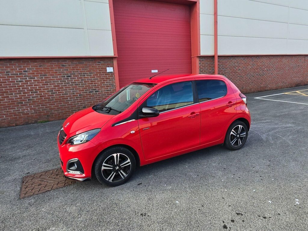 Peugeot 108 Hatchback NL67WXV Red #5