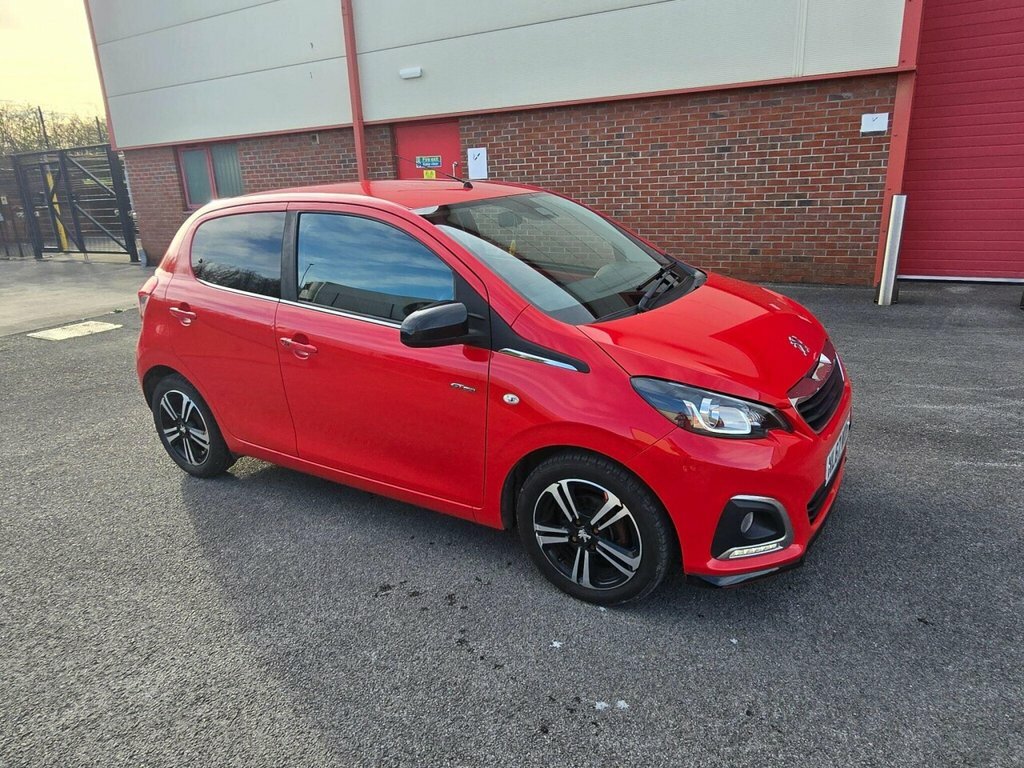 Peugeot 108 Hatchback NL67WXV Red #2